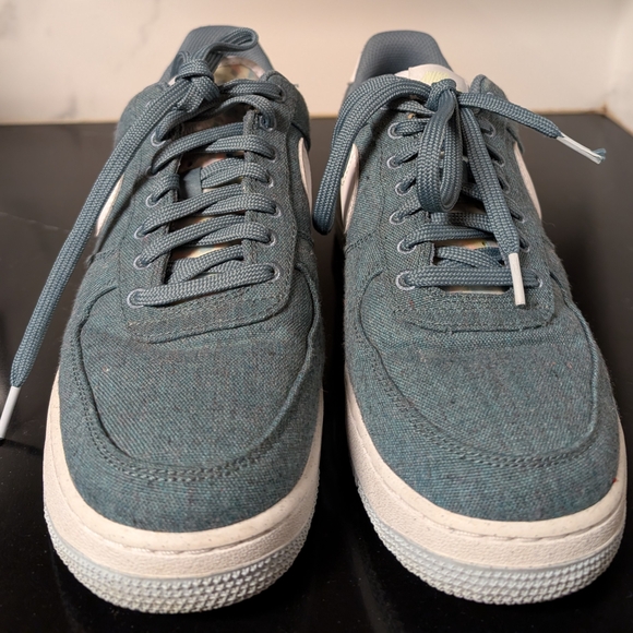 Nike Air Force 1 '07 Ozone’ Low Canvas Pack Sneakers Men's Size 9 MSRP $120 - Picture 3 of 11